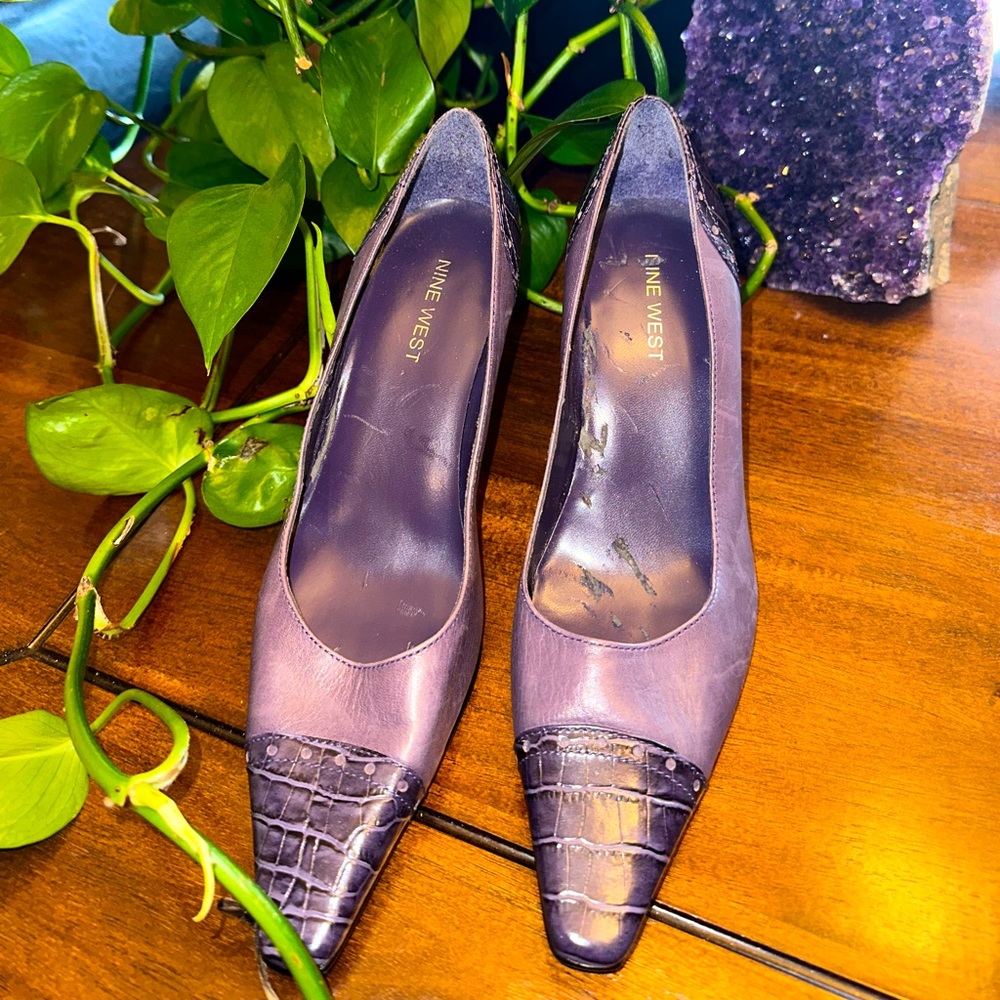 Vintage nine west kitten heels